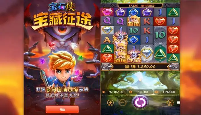 大发娱乐《宝石侠-宝藏征途》老虎机深度解析：勇闯遗迹秘境开启璀璨寻宝传奇